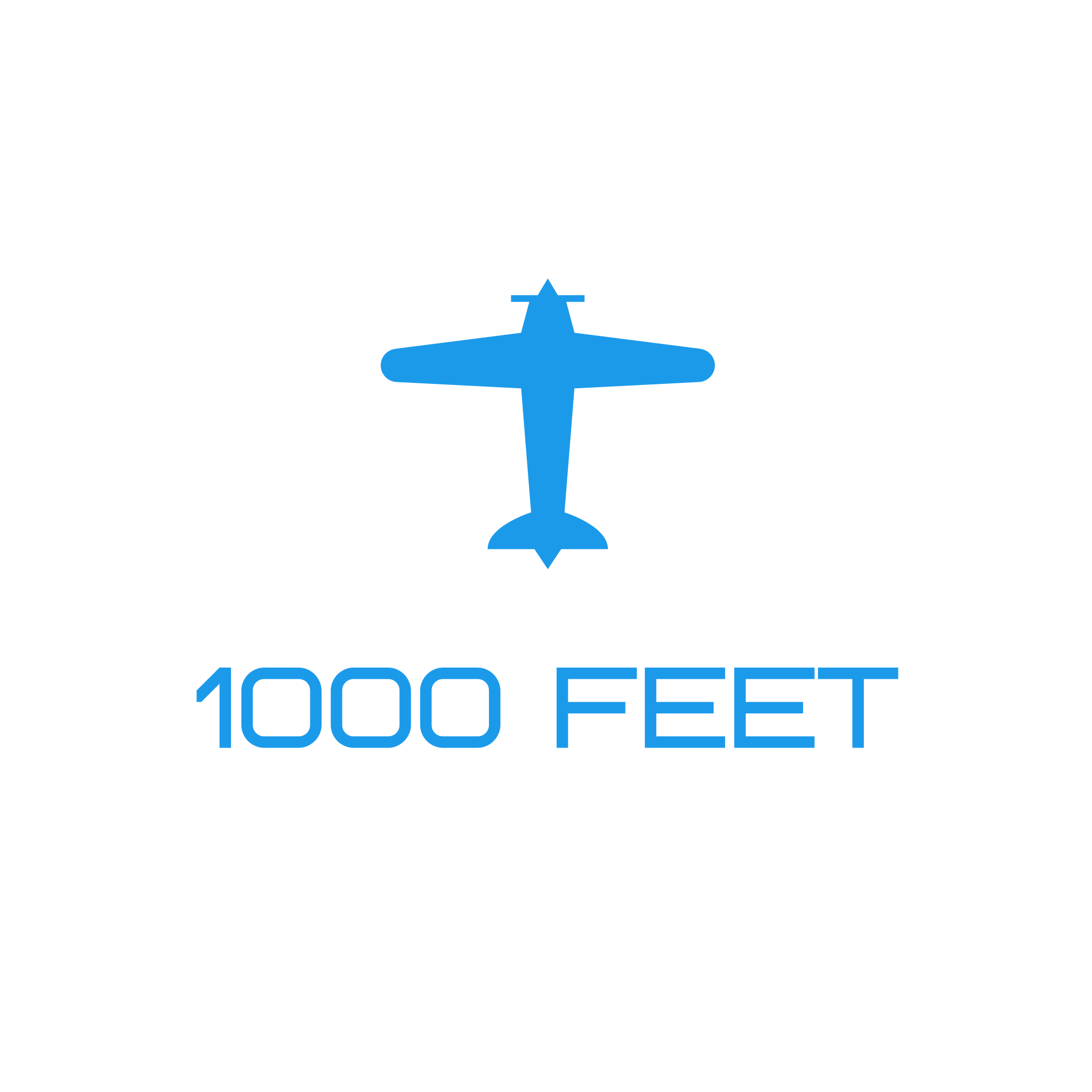 1000 Feet Logo